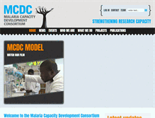 Tablet Screenshot of mcdconsortium.org